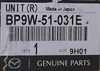 Reflektor przedni prawy Mazda 3 BK 2006_BP9W51031E
