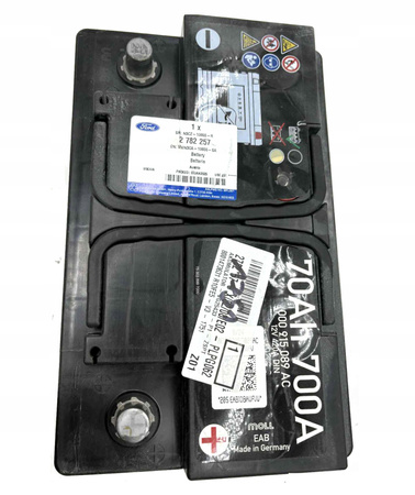 AKUMULATOR 12V 70AH 700A FORD CONNECT 2022- OE 2782257 _ VWN3CA-10655-SA