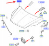 MASKA POKRYWA SILNIKA FORD FOCUS MK2 2007- 1521601 _ P8M51-A16610-AE