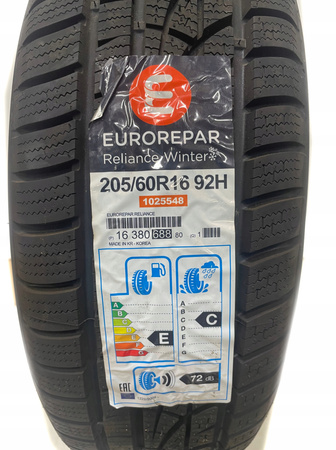 OPONA ZIMOWA EUROREPAR RELIANCE WINTER 205/60 R16 92H