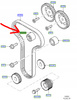NAPINACZ ŁAŃCUCHA ROZRZĄDU FORD FOCUS Mk1 CONNECT_1328472_988M-6K254-AE