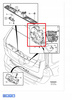 ZAMEK KLAPY BAGAŻNIKA VOLVO V70 XC70 2008- OE 31276958