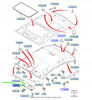 OSŁONA PRZECIWSŁONECZNA LEWA FORD MONDEO  _ 1874697 _ 7S71-A04101-AE34X1