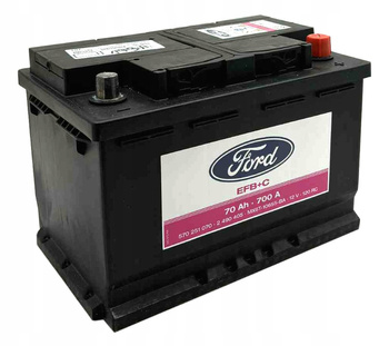 AKUMULATOR 12V 70AH 700A FORD KUGA PUMA 2020- OE 2490405 _ MX6T-10655-BA