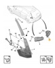 Lampa Cofania Citroen C4 I OE 6351V1