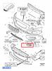 KRATKA ZDERZAKA PRZÓD LEWA PDC VOLVO XC70 2008- OE 30744521