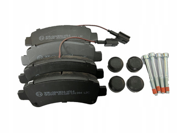 1675992580 Zestaw klocków hamulcowych, hamulce tarczowe