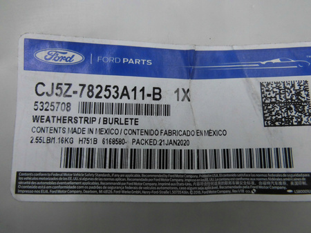 USZCZELKA WEWN. DRZWI LEWA USA FORD ESCAPE 2012-19