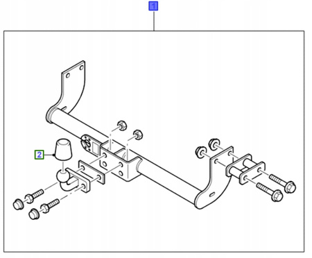 HAK HOLOWNICZY 1714041 _ AYC1J-19D520-BF