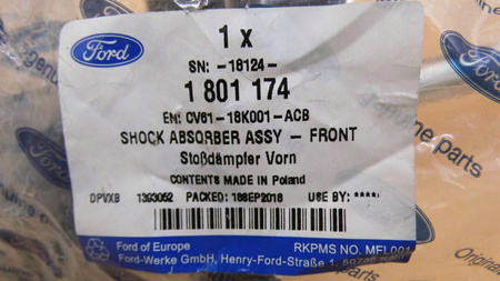 AMORTYZATOR PRZÓD LEWA FORD KUGA Mk2 2012-14_1801174_CV61-18K001-ACB