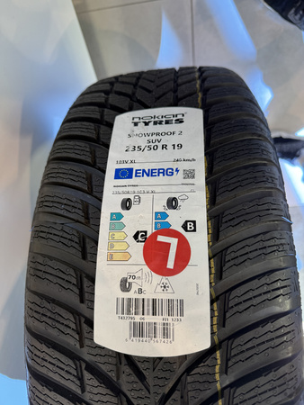 KOMPLET 4 NOWE KOŁA ZIMOWE 235 50 R19 NOKIAN SNOWPROOF2 103V XL VOLVO V90CC _ 32400718