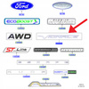 EMBLEMAT NAPIS "VIGNALE" TYŁ FORD KUGA 2020- 2454372 _ LV4B-16702-DA
