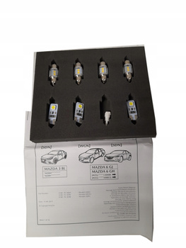 Oświetlenie wewnętrzne diodowe - Mazda 6 GJ -Sedan_410078830B