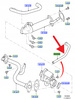 PRZEWÓD WODNY EGR 2.2 TDCi FORD TRANSIT 2008- OE 1495912 _ 8C1Q-9Y438-AA