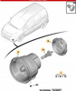 Oryginalny halogen Citroen Berlingo B9 C3 II OE 6208E1