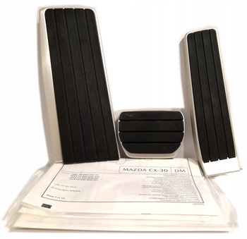 Aluminiowe nakładki na pedały - Mazda MX-30 DR_DFR7V9090