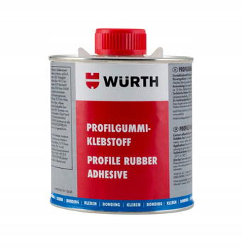 KLEJ DO USZCZELEK GUMOWYCH PROFILI WURTH 250ml