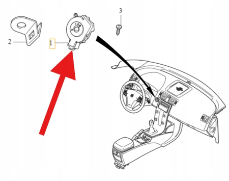 KOSTKA STACYJKI VOLVO C30 S40 C70 2008- V50 2004- OE 30659837