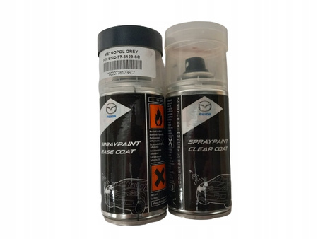 Lakier (spray) Metropolitain Grey Mica 36C - Mazda_90007761236C