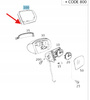 OBUDOWA LUSTERKA ZEWNĘTRZNEGO PRAWA MERCEDES ML W164 OE A16481018647755