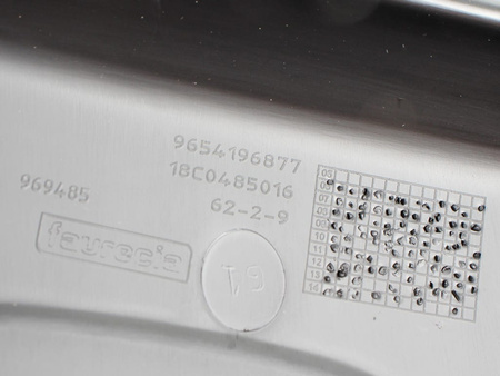 RAMKI HALOGENU KOMPLET LEWA PRAWA CITROEN C4 PICASSO OE 7414SC