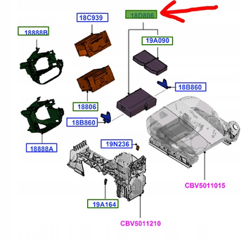 ZMIENIARKA CD FORD SMAX GALAXY MONDEO_1308099_3S7T-18C830-AB
