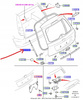 SIŁOWNIK KLAPY BAGAZNIKA FORD FIESTA Mk6 2001-2008_1224731_2S61-A406A10-AC