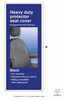POKROWIEC SIEDZENIA KIEROWCY FORD TRANSIT Mk7 Mk8 2326838 _ A66SX-600E21-AA