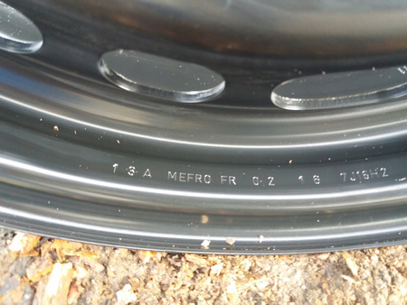 Felga stalowa 16" Citroen C5 5401S1