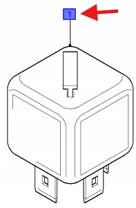 PRZEKAŹNIK 20AMP 7320414 _ 96FG-14N089-AA