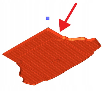 MATA BAGAŻNIKA ANTYPOŚLIZGOWA FORD MUSTANG 2015- OE 5338723 _ FR3J-11600-BA