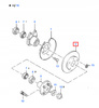 TARCZE HAMULCOWE TYŁ FORD FIESTA Mk6 Mk7 FUSION FOCUS Mk1 _1780880_C1BC-2A315-AA