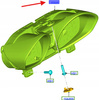 LICZNIK OBROTOMIERZ FORD TRANSIT MK7 2088819 _ EU76-10849-CK