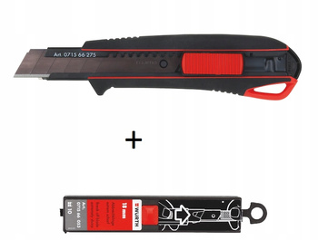 WURTH NÓŻ TAPICERSKI DWUKOMPONENT SUWAK + 10 noży