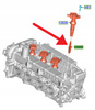 ŚWIECA ZAPŁONOWA 2.0 2.3 2.5L FORD SMAX KUGA 2020- 5158132 _ CV6E-12405-AA