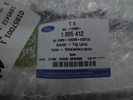 KRATKA HALOGENU LEWA FORD GALAXY Mk4_1895412_EM2B-15A299-NC5YZ9