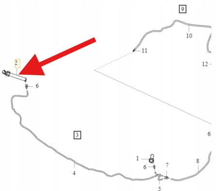 PRAWY SPRYSKIWACZ REFLEKTORA VOLVO XC60 2022- OE 32418738