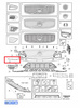LISTWA ZDERZAKA PRAWY PRZÓD VOLVO XC60 2018- OE 31407982