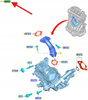 PRZEWÓD ZAWORU EGR 2.0 TDCI FOCUS KUGA MONDEO 14- 1861752 _ DS7Q-9D477-BA
