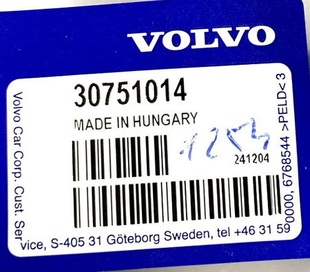 Lewy uszczelniacz półosi Volvo OE 30751014