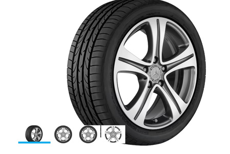 Felga aluminiowa Mercedes-Benz OE 8.0" x 18" 5x112 ET 48