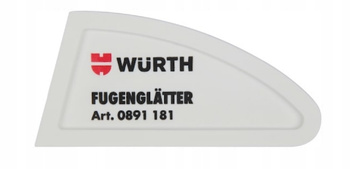 SZPACHELKA DO WYGŁADZANIA SPOIN SILIKONU FUG WURTH