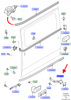DOLNA ROLKA LEWA STR. TRANSIT 2000-14 1667675 _ YC15-V25001-AH
