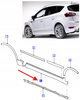 LISTWA PROGU NADWOZIA RH FORD KUGA MK1 2008- 1684727 _ A66SX-S10154-AAXWAA