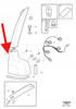 LAMPA TYLNA PRAWA VOLVO XC90 2007- 12 OE 31213382