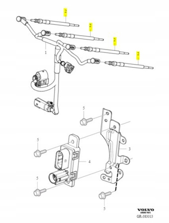 ŚWIECA ŻAROWA VOLVO V60 EX40 XC40 XC60 V90 S90 XC90 2020- OE _ 32290415 