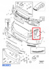 ŚLIZG ZDERZAKA PRZEDNI PRAWY VOLVO XC90 2003- OE 8620564