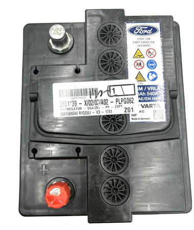 AKUMULATOR 12V 50AH 540A FORD KUGA 2.5 2020- OE 2651139 _ PX6T-10655-CA