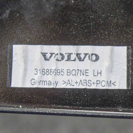 PIONOWA LISTWA OZDOBNA DRZWI LEWY TYŁ VOLVO XC90 2016- OEM/OE 31688695