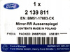 LUSTERKO LEWE FORD FOCUS Mk3 2011-2018 2139811 _ BM51-17683-CK